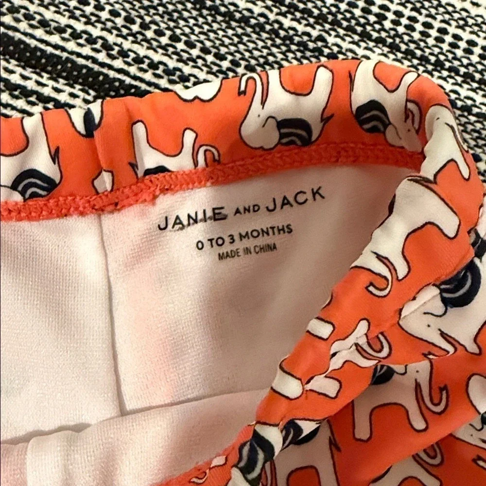 Janie and Jack Infanty Baby Boys‎ Elephant Board Shorts 0 - 3 Months Swim